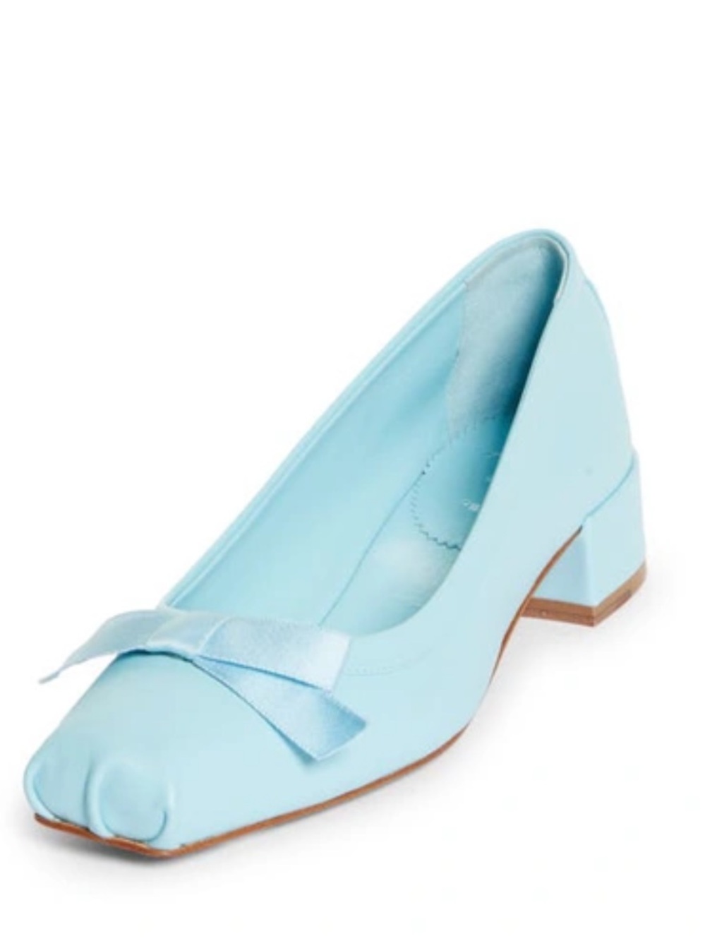 CHRISTIAN LOUBOUTIN
Mamaflirt Square Toe Pump In Blue